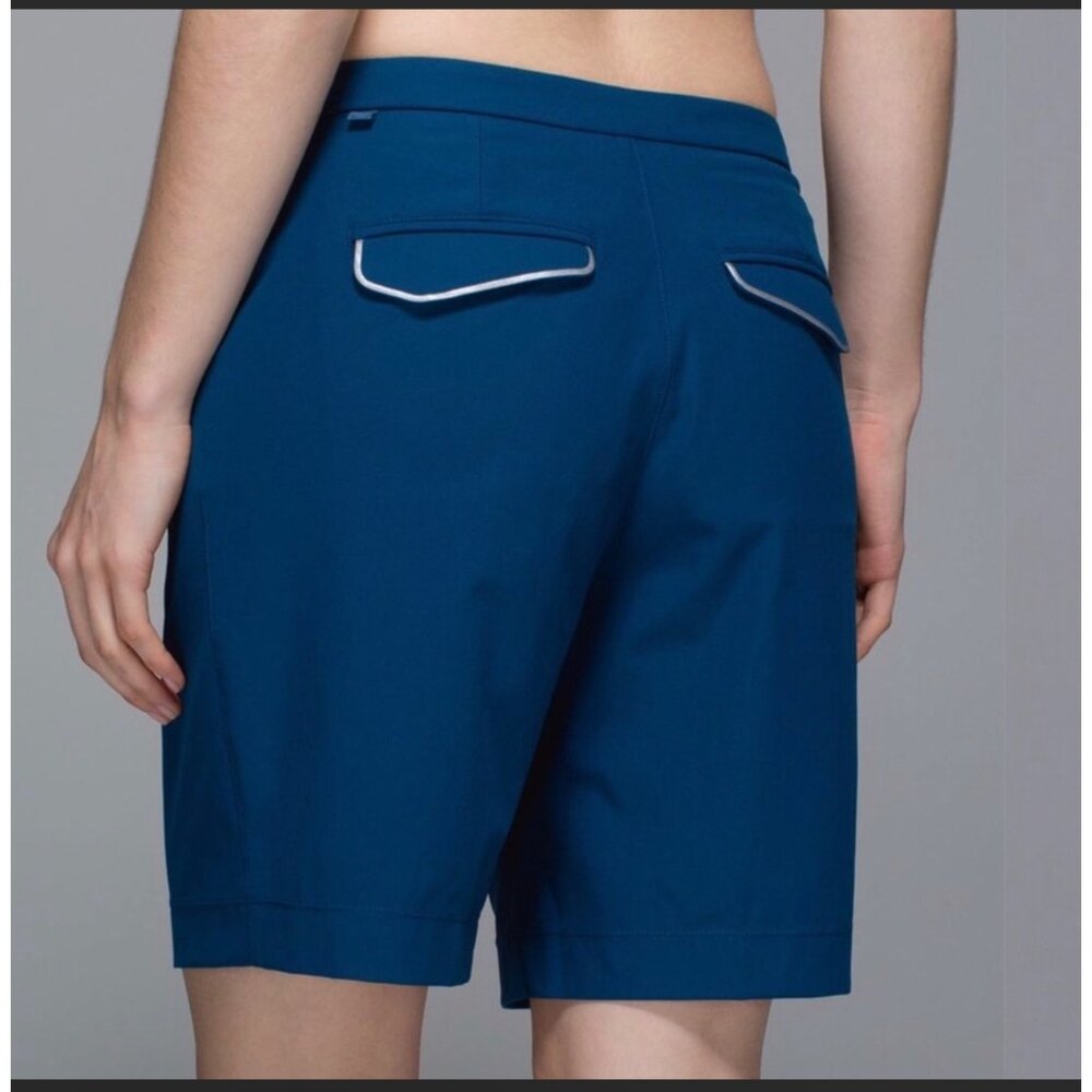 Lululemon women Long story shorts size 4‎ - Picture 2 of 12